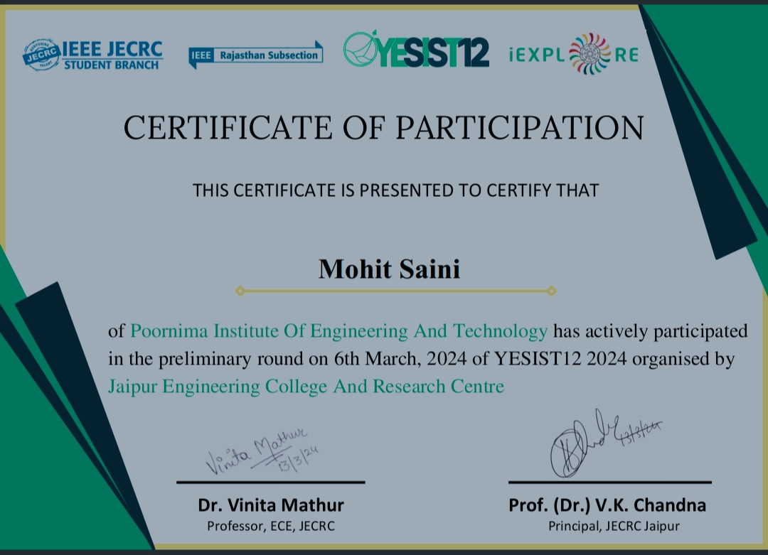 IEEE Hack Certificate